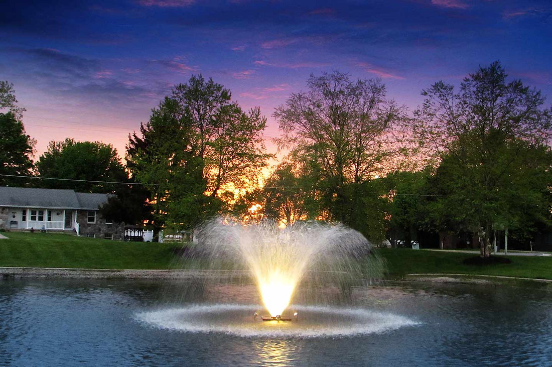 Scott Night Glo LED Residential Fountain Lights